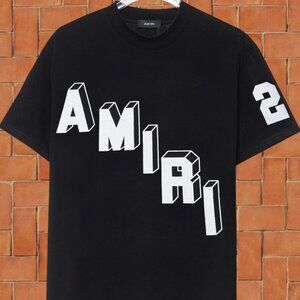 AMIRI Black Short Sleeve